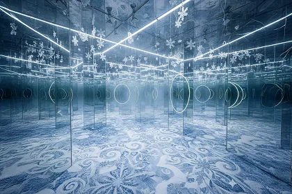 Snow Crystal Room フォトスポット